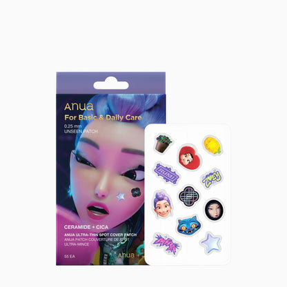 Anua Ultra-Thin Spot Cover Patch Set Kpop Demon Hunters Collaboration 55 patches