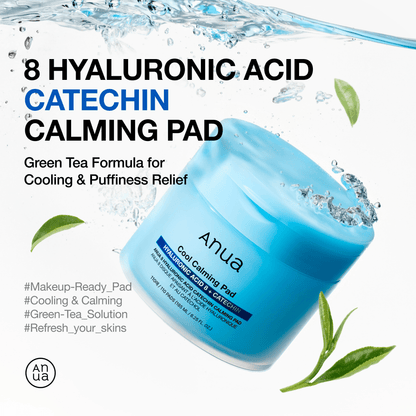 Anua 8 Hyaluronic Acid Catechin Calming Pad 110 pads