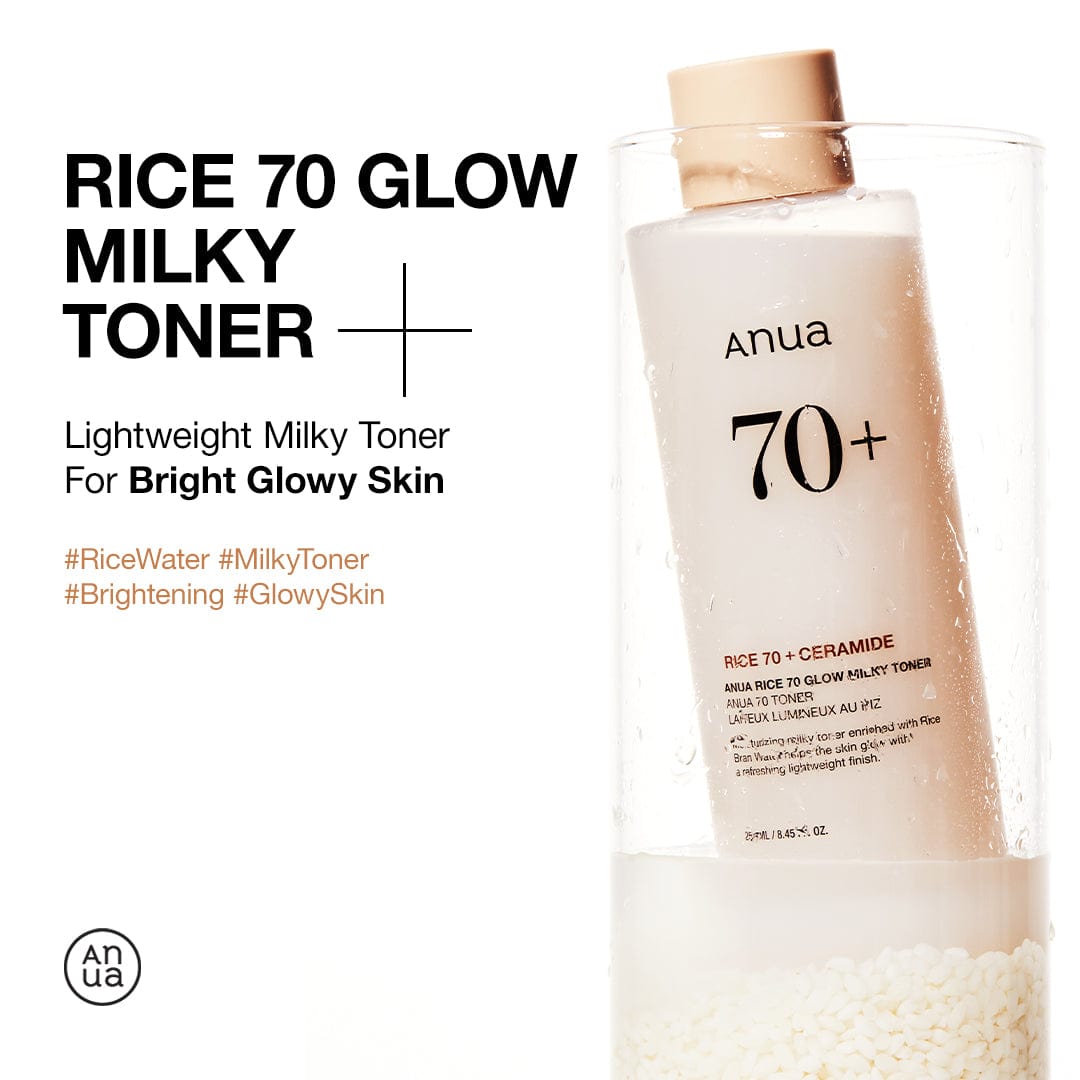 Anua Rice 70 Glow Milky Toner (EU/UK Packaging) 250ml