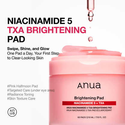 Anua Niacinamide 5 TXA Brightening Pad 60 pads