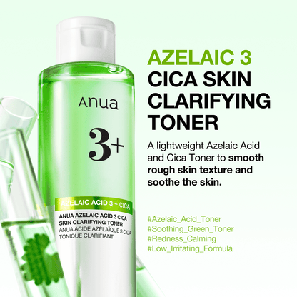 Anua Azelaic Acid 3 Cica Skin Clarifying Toner Mini 40ml