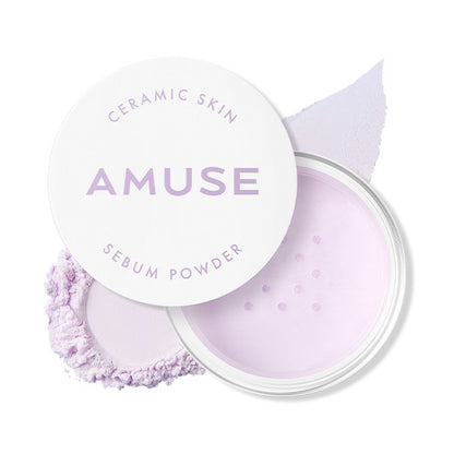 AMUSE Ceramic Skin Sebum Powder #01 Clear