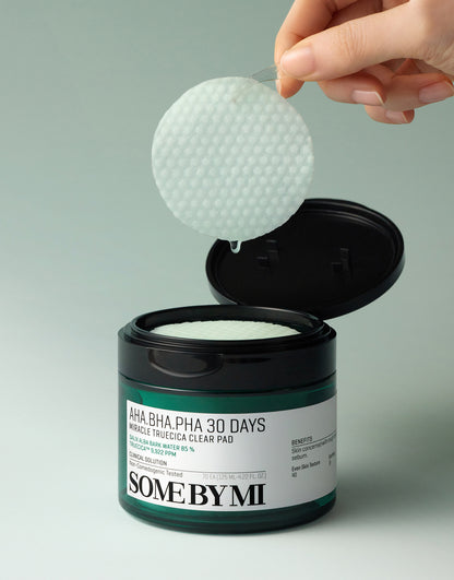 SOME BY MI AHA, BHA, PHA 30 Days Miracle Truecica Clear Pad 70 pads
