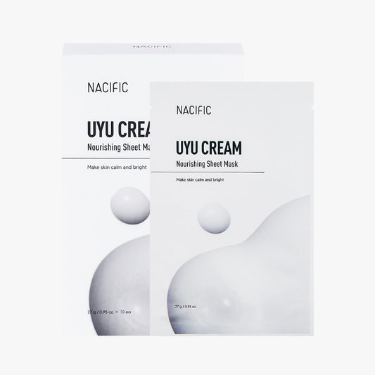 Nacific Uyu Cream Nourishing Sheet Mask 27g