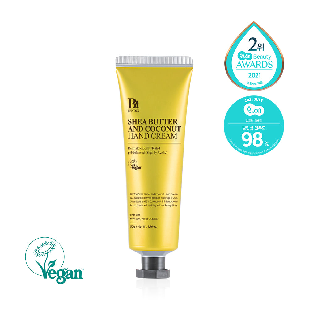 Benton Shea Butter And Coconut Hand Cream 50g