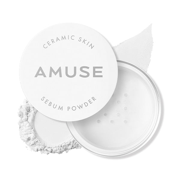 AMUSE Ceramic Skin Sebum Powder #01 Clear