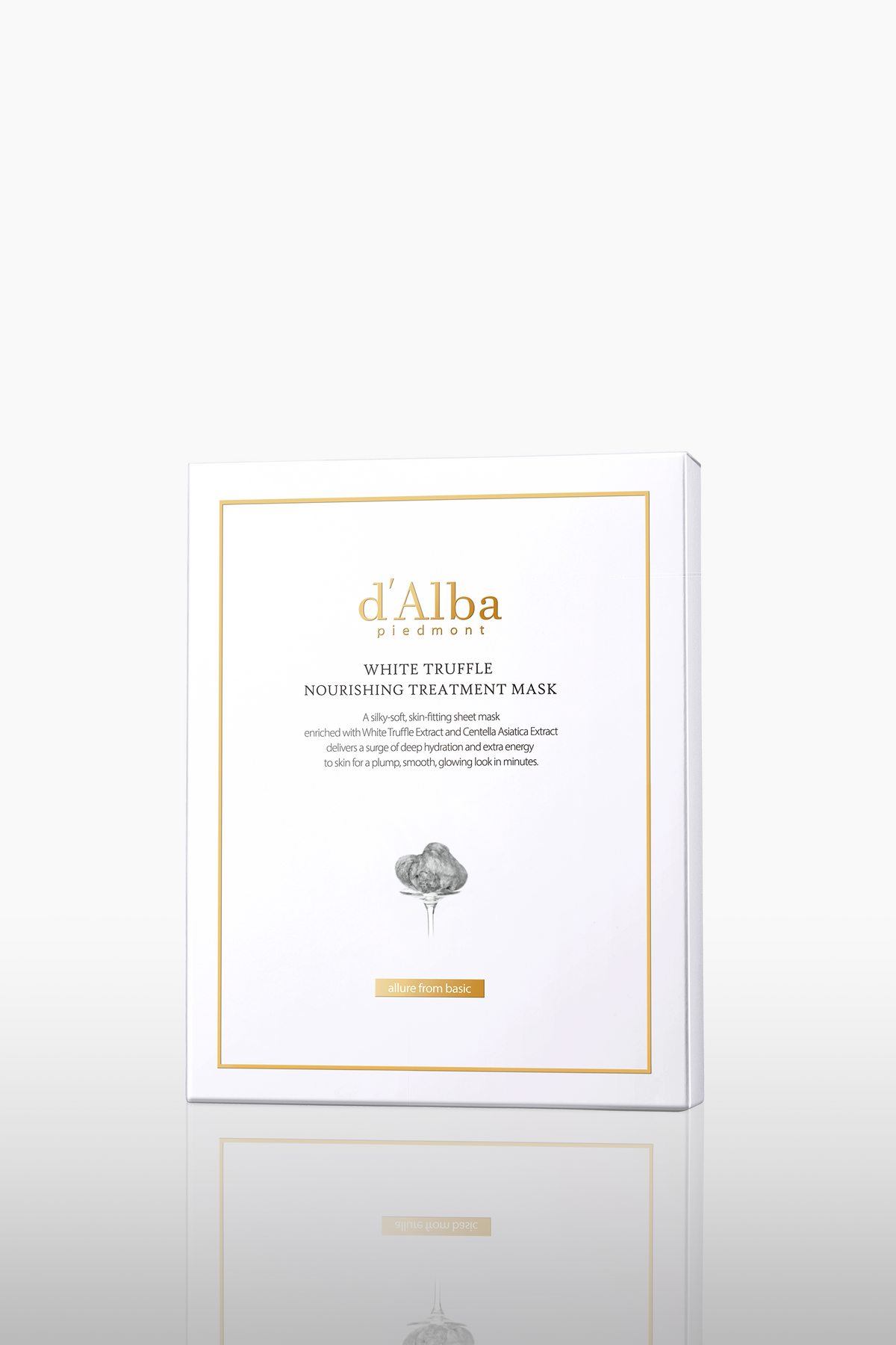 d'Alba White Truffle Nourishing Treatment Mask Set 25ml x 5 sheets