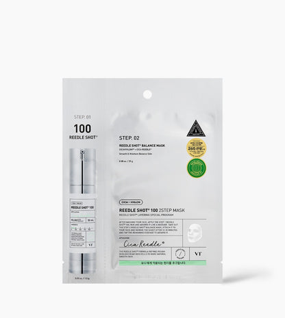VT Reedle Shot 100 2 Step Mask 1.5g + 25g x 1 sheet
