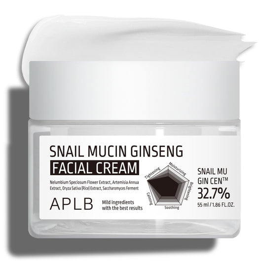 APLB Snail Mucin Ginseng Facial Cream 55ml