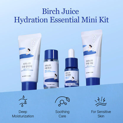ROUND LAB Birch Juice Trial Kit 4 pcs