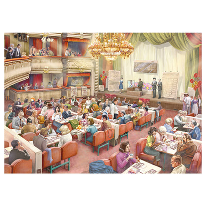 Falcon de luxe The Bingo Hall Puzzle 1000 Piece