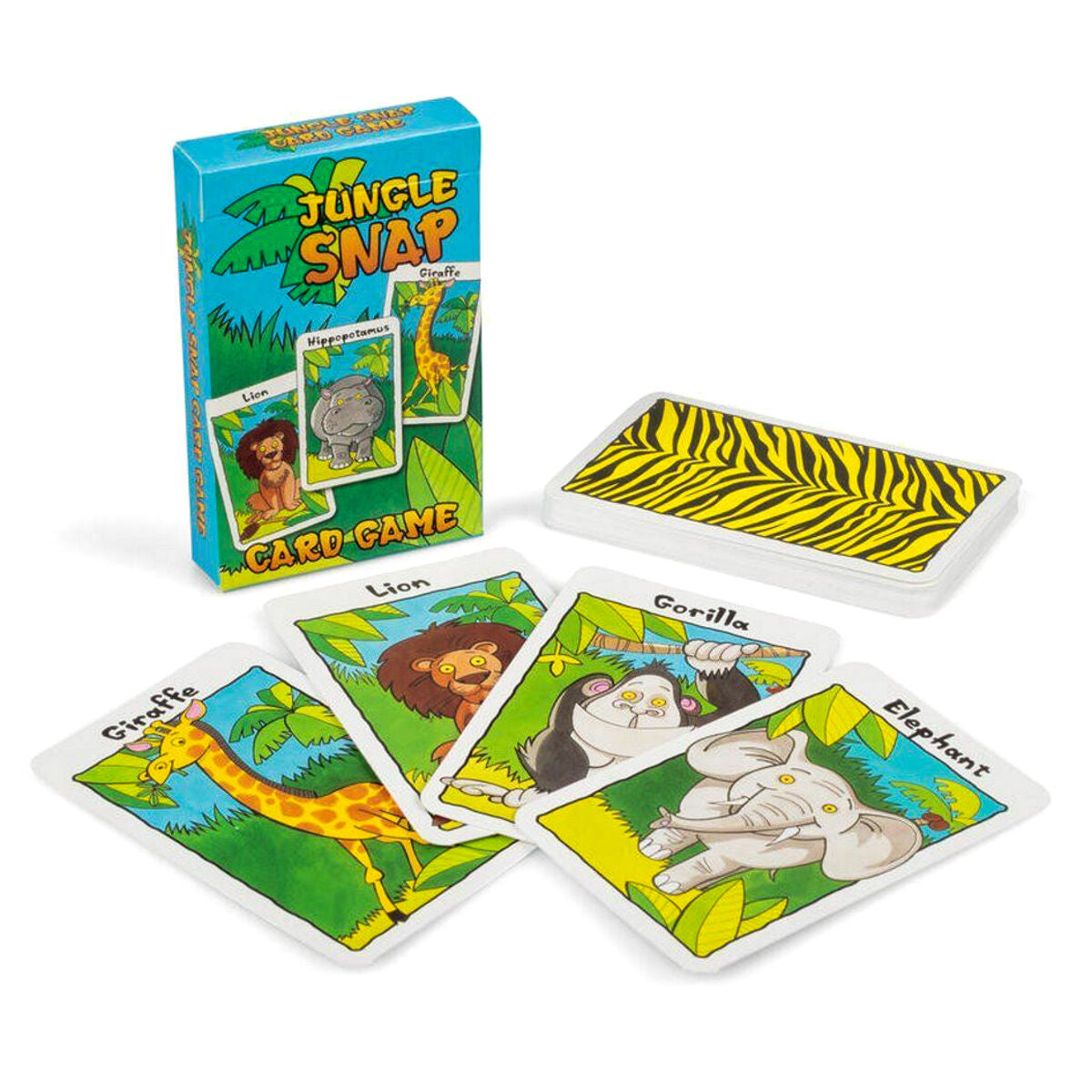 Cartamundi Happy Families, Pairs on Wheels & Jungle Snap Card Games