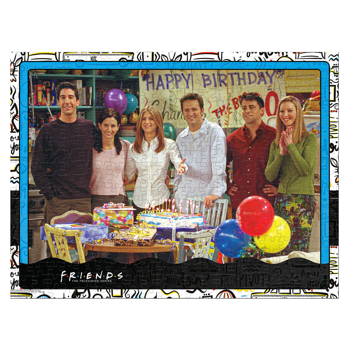 Friends TV Series Happy Birthday Puzzle 1000 Piece