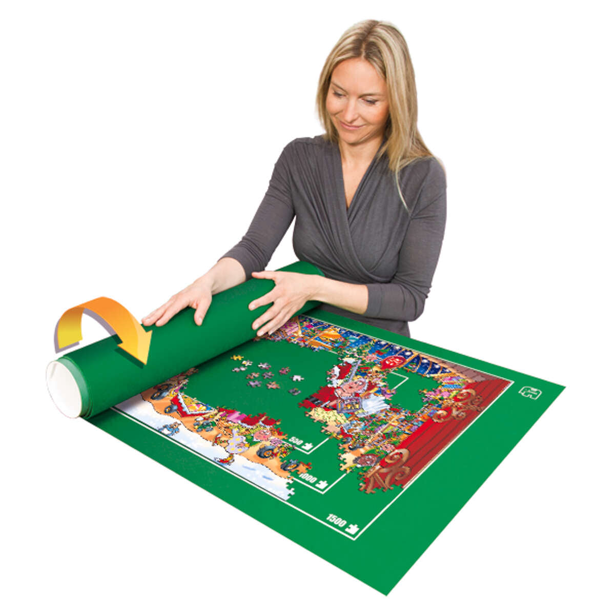 Jumbo Puzzle Mates Puzzle & Roll 1500pc Storage Mat