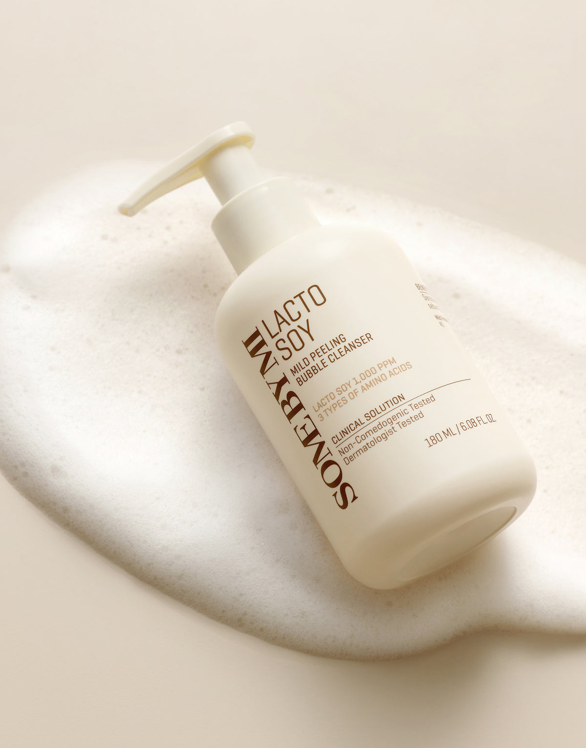 SOME BY MI Lacto Soy Mild Peeling Bubble Cleanser 180ml