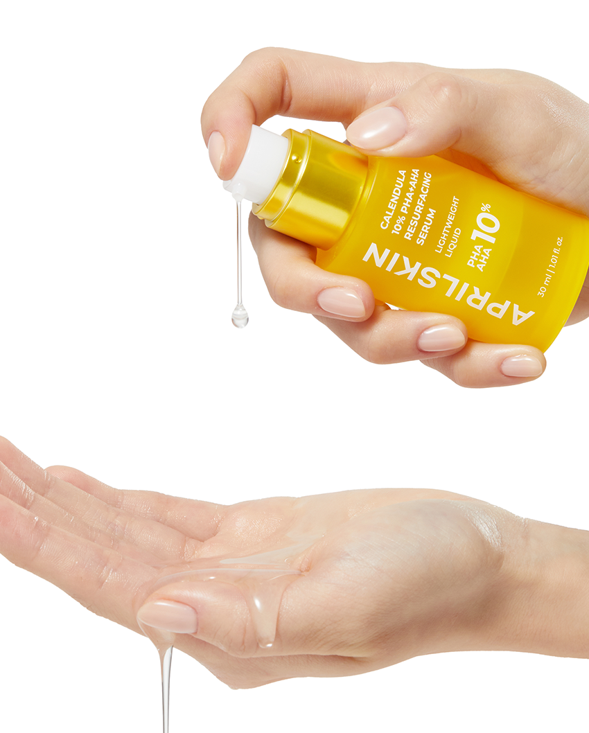 APRILSKIN Calendula 10% PHA + AHA Resurfacing Serum 30ml