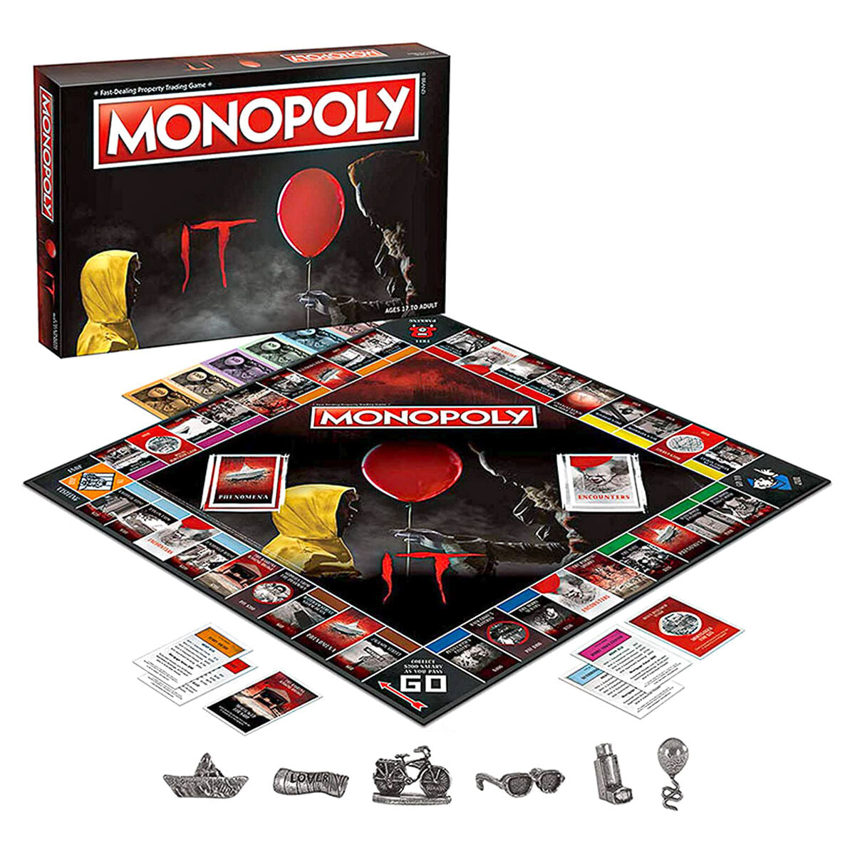 Monopoly Board Game Stephen King's IT Edition