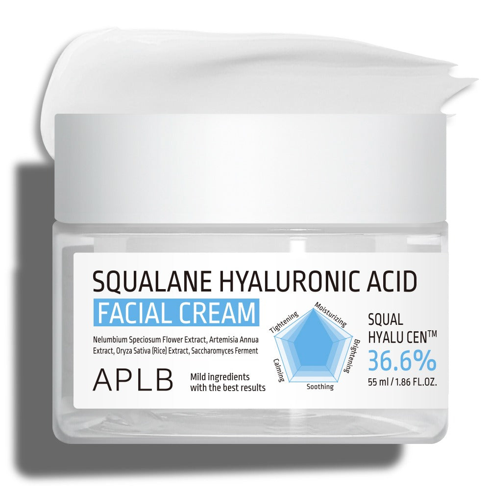 APLB Squalane Hyaluronic Acid Facial Cream 55ml