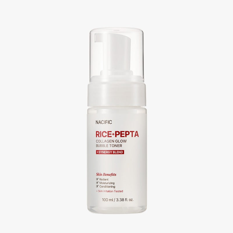 Nacific Rice Pepta Collagen Glow Bubble Toner 100ml