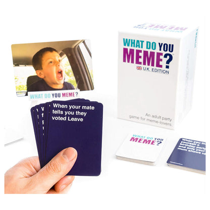What Do You Meme? UK Edition Card Game *** Not for resale on Amazon/eBay ***