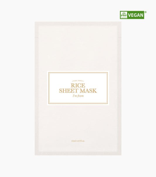I'm from Rice Sheet Mask 20ml x 1 sheet
