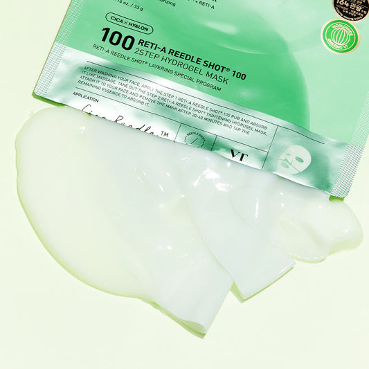 VT Reti-A Reedle Shot 100 2Step Hydrogel Mask Set 34.5g x 4 sheets