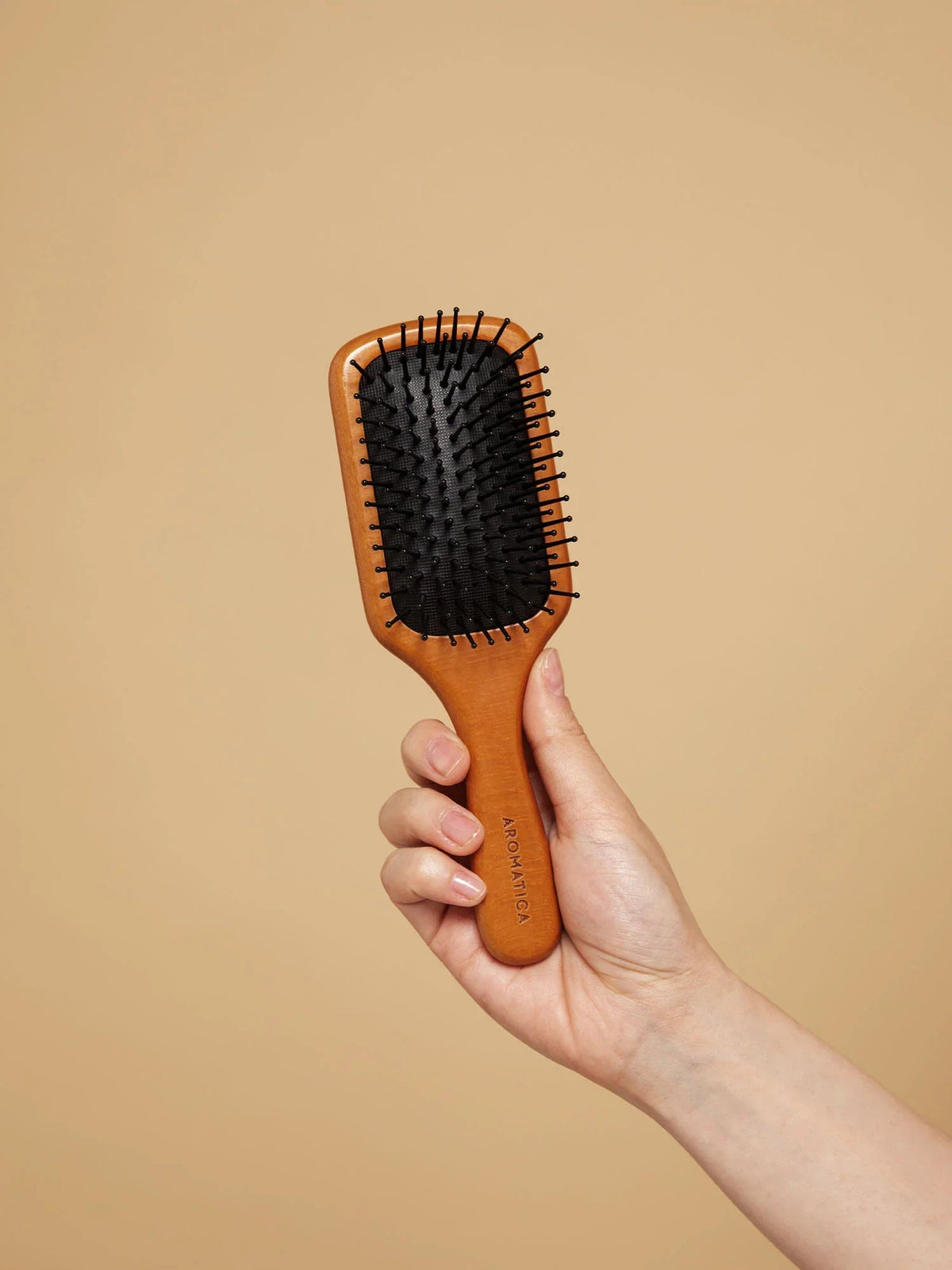 AROMATICA Wooden Scalp Brush M 1 pc