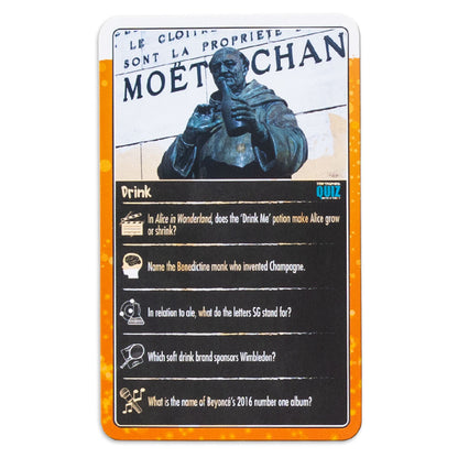 Pub Quiz Top Trumps Quiz Card Game