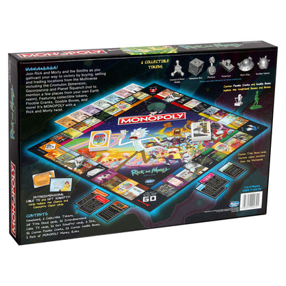 Monopoly Board Game Rick & Morty Edition