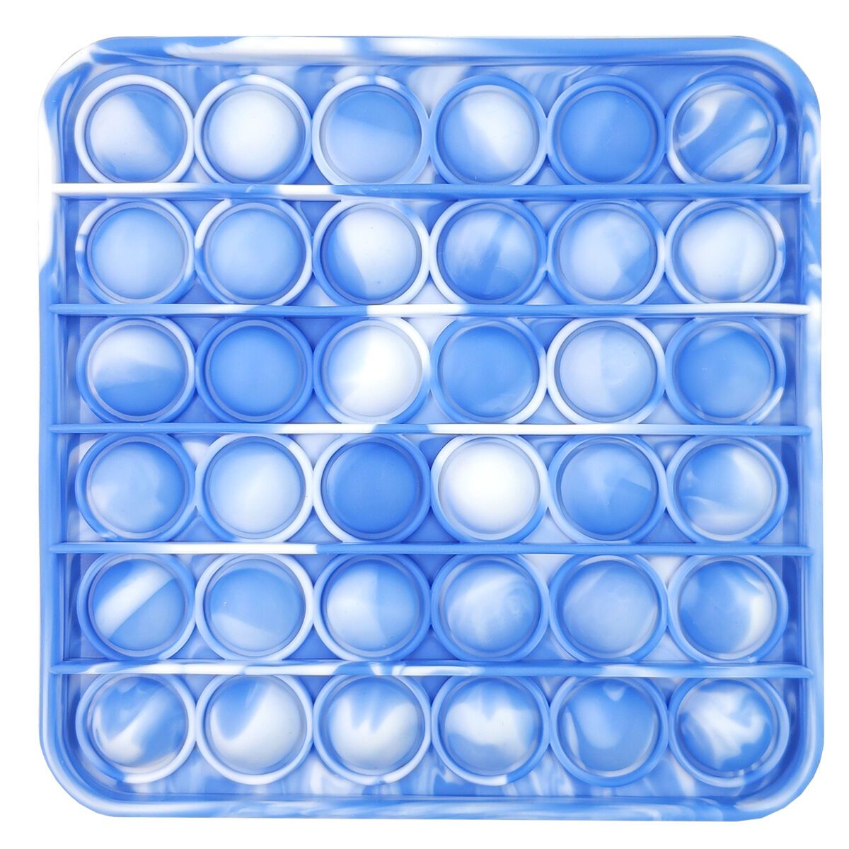 Cartamundi Poppits Blue Tie Dye Square Sensory Toy