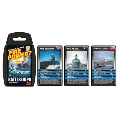 Top Trumps Battleships Card Game
