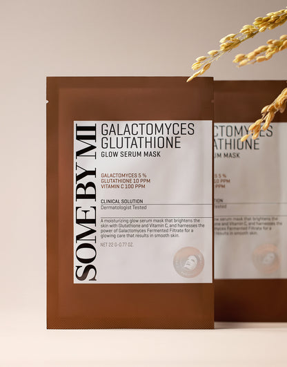 SOME BY MI Galactomyces Glutathione Glow Serum Mask 22g x 1 sheet