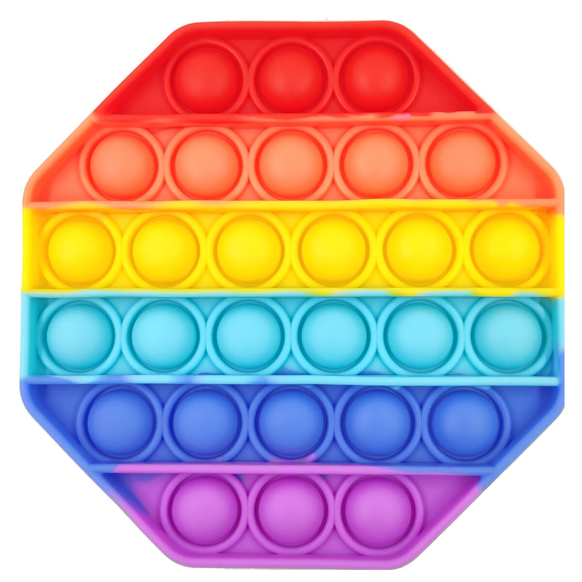 Cartamundi Poppits Rainbow Octagon Sensory Toy