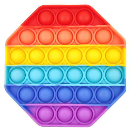 Cartamundi Poppits Rainbow Octagon Sensory Toy