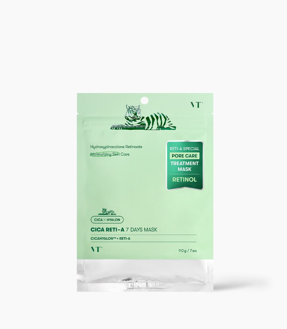 VT Cica Reti-A 7 Days Mask Set 7 sheets