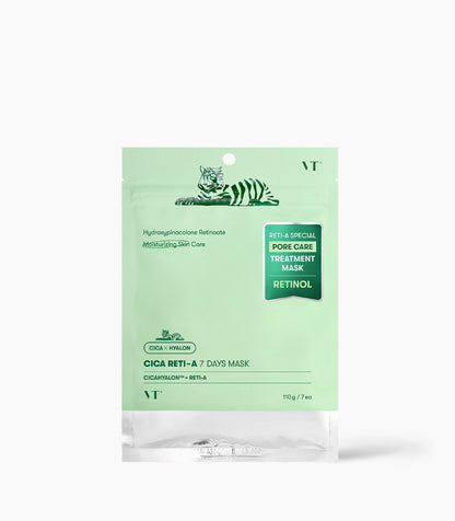 VT Cica Reti-A 7 Days Mask Set 7 sheets