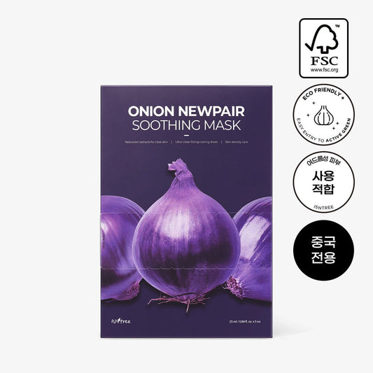 Isntree Onion Newpair Soothing Mask 25g x 1 sheet