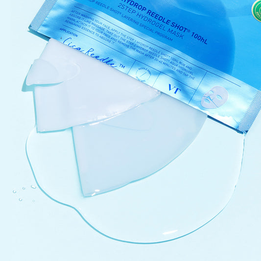 VT Hydrop Reedle Shot 100hL 2Step Hydrogel Mask Set 34.5g x 4 sheets