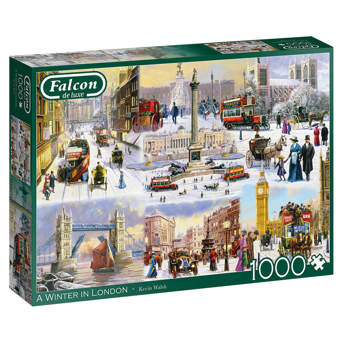 Falcon de luxe A Winter in London Puzzle 1000 Piece