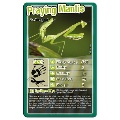 Top Trumps Bugs Card Game