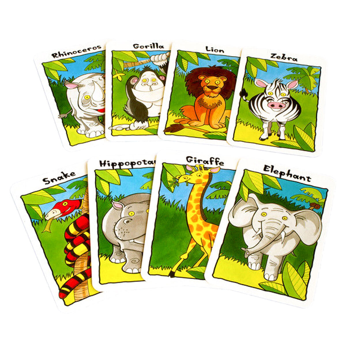 Cartamundi Happy Families, Pairs on Wheels & Jungle Snap Card Games