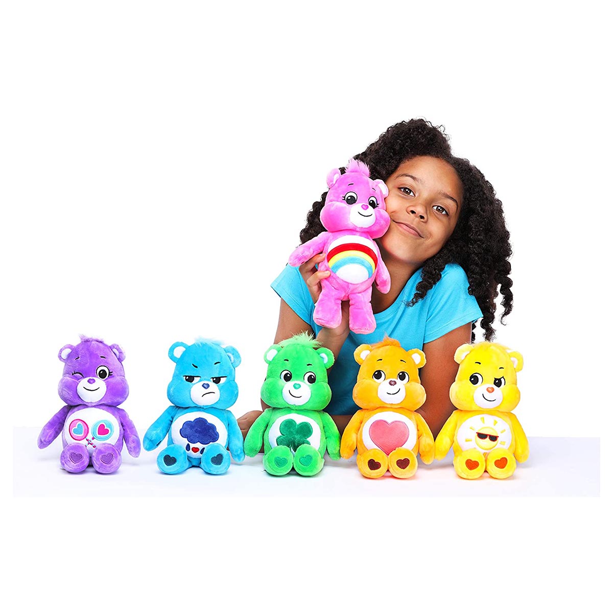Basic Fun Care Bears 9" Bean Plush Grumpy Bear