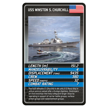 Top Trumps Battleships Card Game