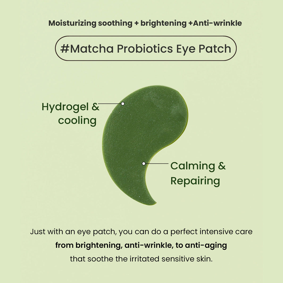 heimish Matcha Biome Hydrogel Eye Patch 60 patches