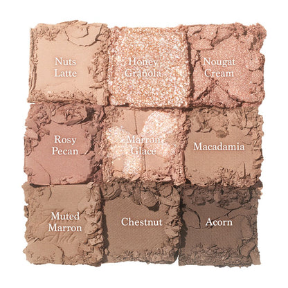 dasique Shadow Palette Muted Nuts Collection