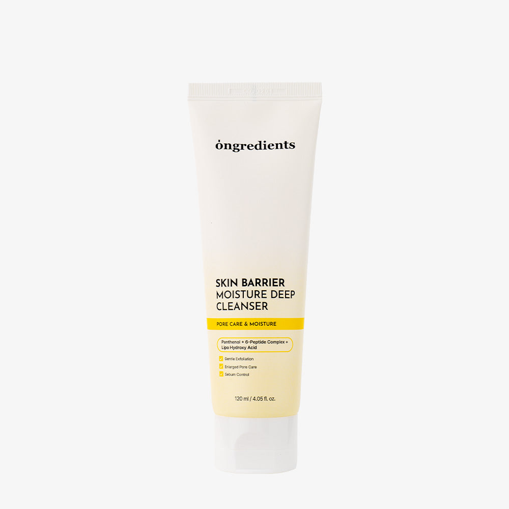 ongredients Skin Barrier Moisture Deep Cleanser 120ml