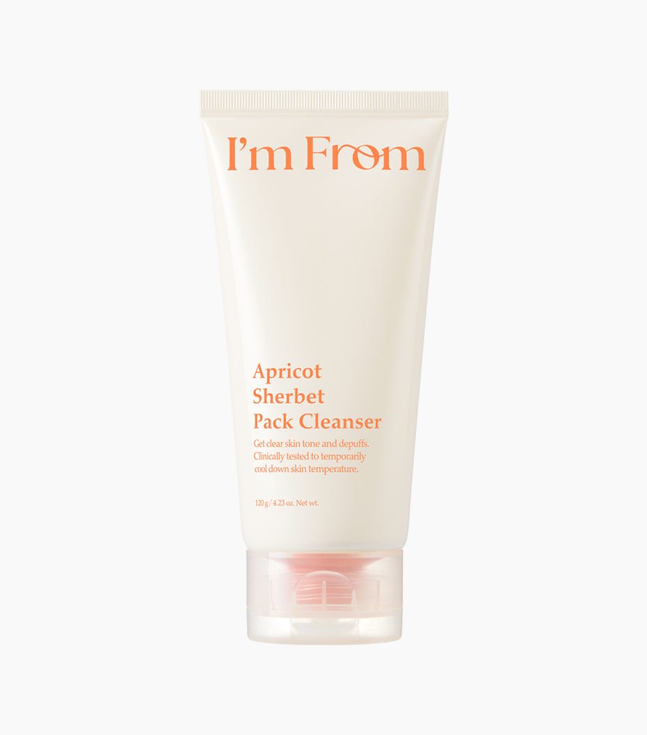 I'm from Apricot Sherbet Pack Cleanser Mini 30g