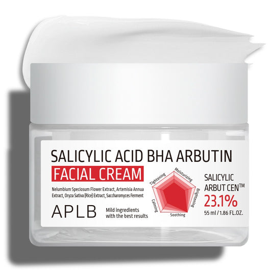 APLB Salicylic Acid BHA Arbutin Facial Cream 55ml