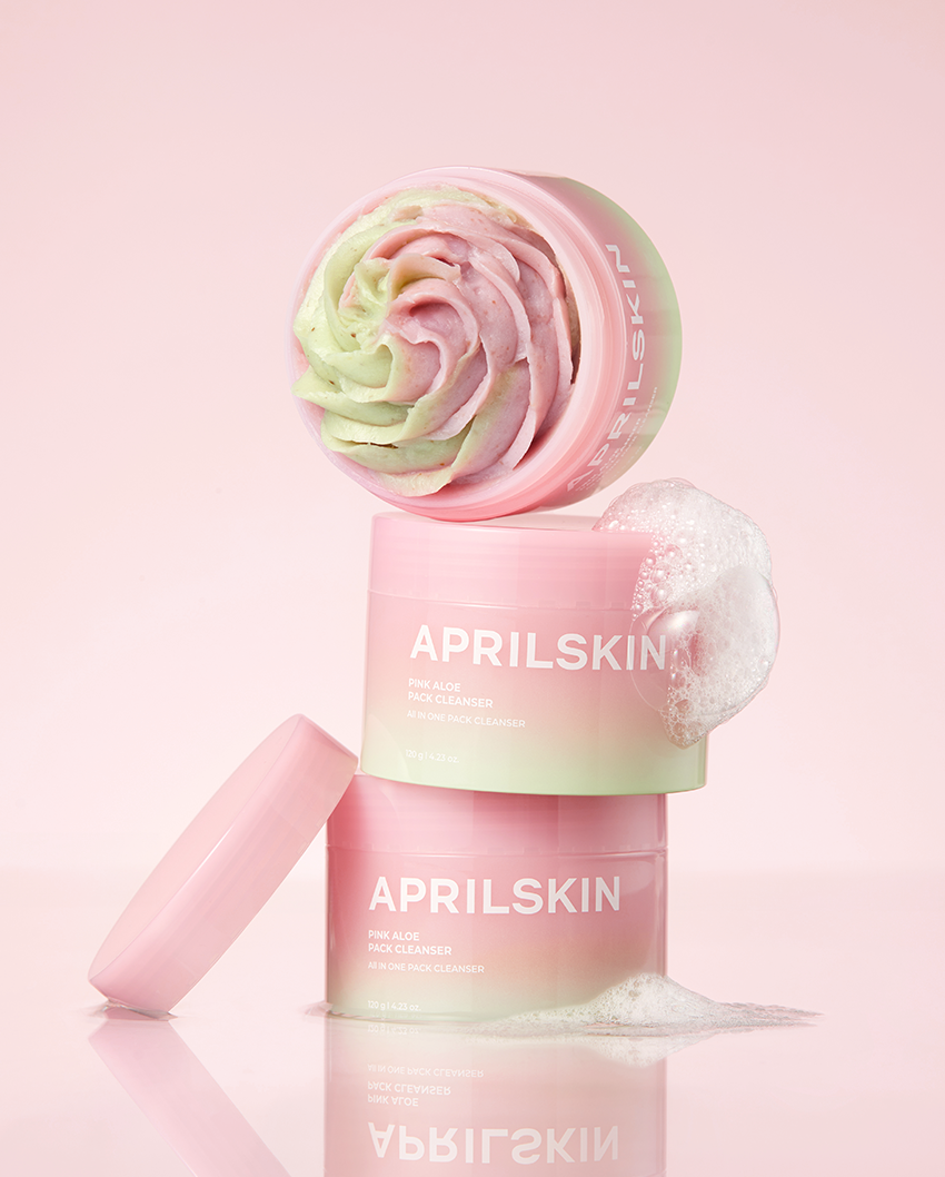 APRILSKIN Pink Aloe Pack Cleanser 120g
