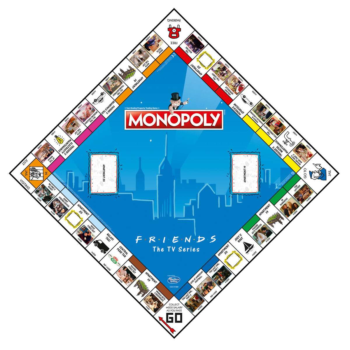 Monopoly Board Game Friends Edition